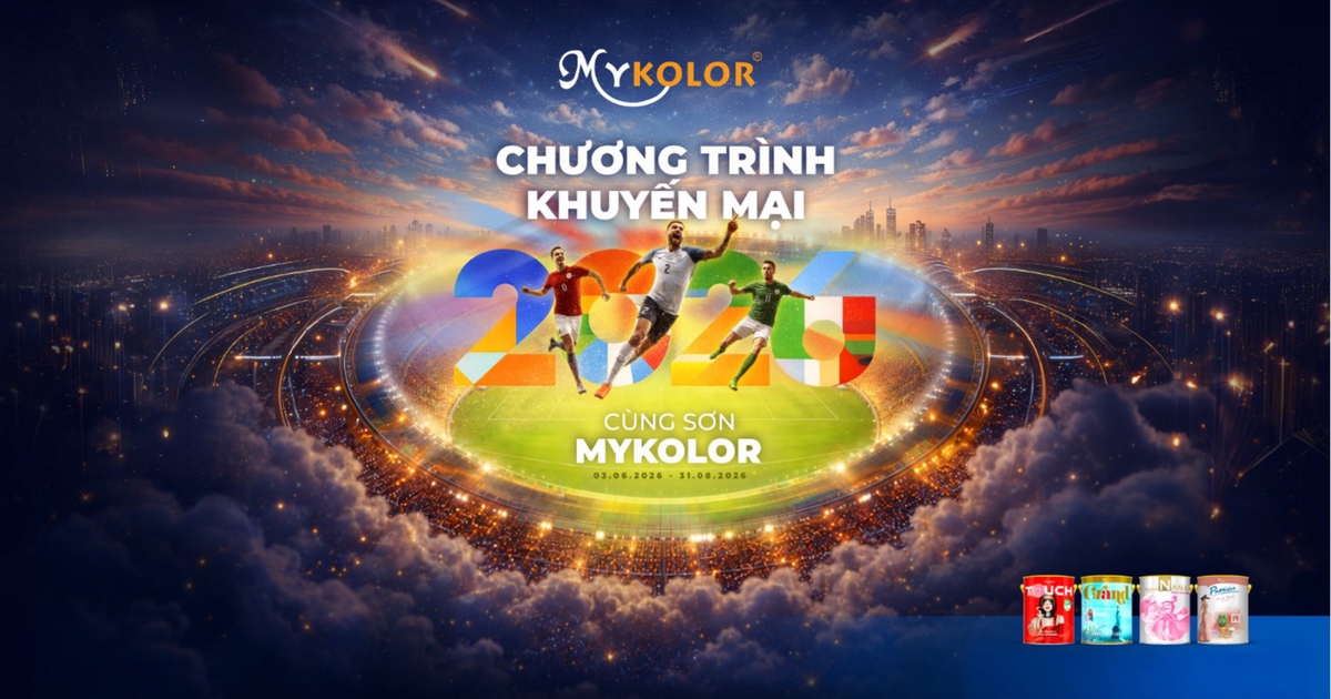 Trao thưởng ‘Chương trình khuyến mại 2026 cùng sơn Mykolor’