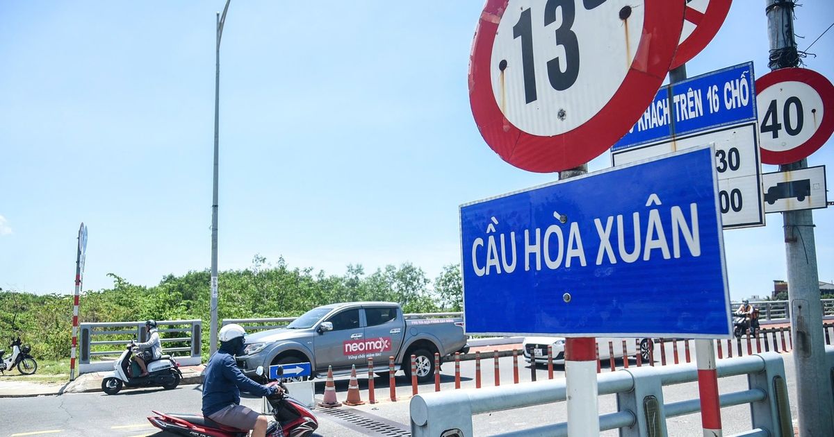 Ph&acirc;n luồng giao th&ocirc;ng qua cầu H&ograve;a Xu&acirc;n, Đ&agrave; Nẵng: Những xe n&agrave;o bị cấm?