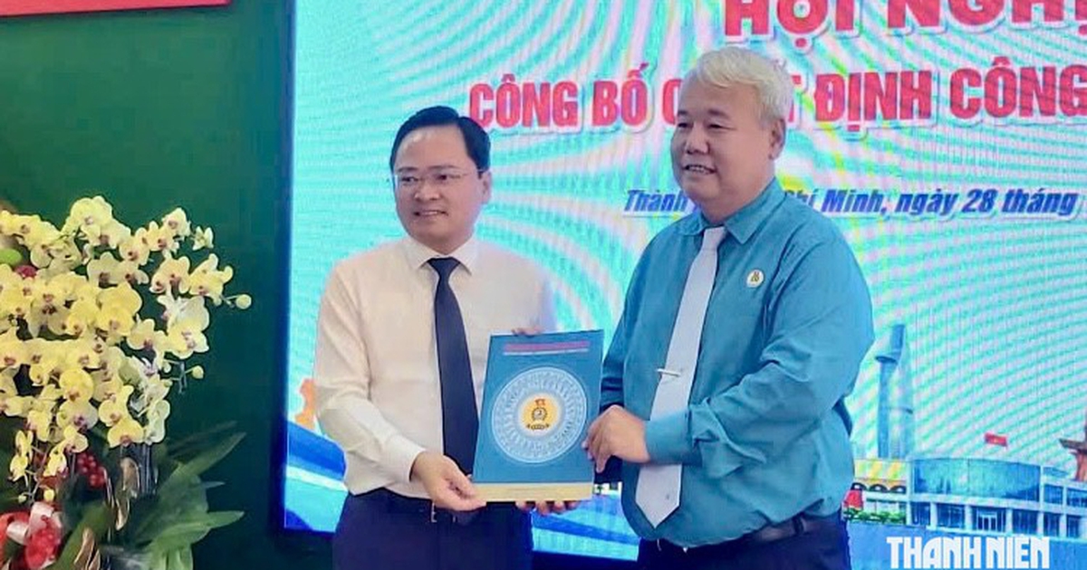 Ông Võ Khắc Thái giữ chức Chủ tịch LĐLĐ TP.HCM