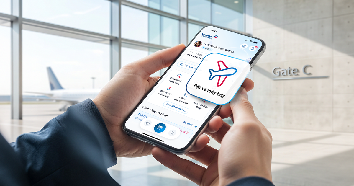 Đặt vé máy bay trên VietinBank iPay Mobile, cơ hội trúng vé khứ hồi