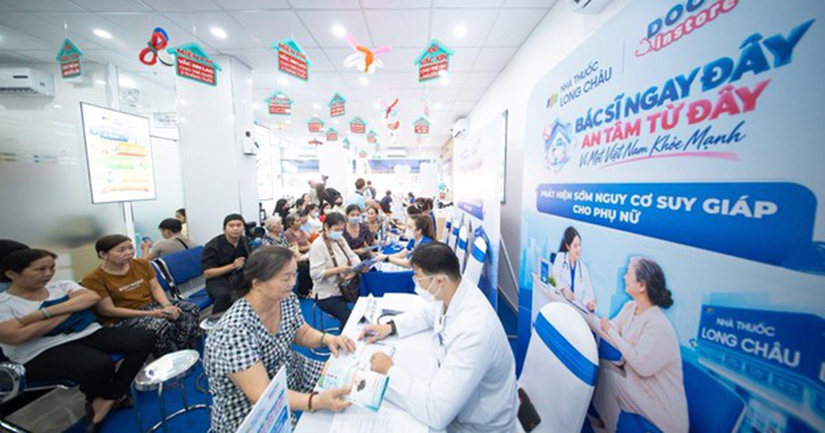 Long Châu tăng trưởng gắn với nâng cao chất lượng chăm sóc sức khỏe người dân