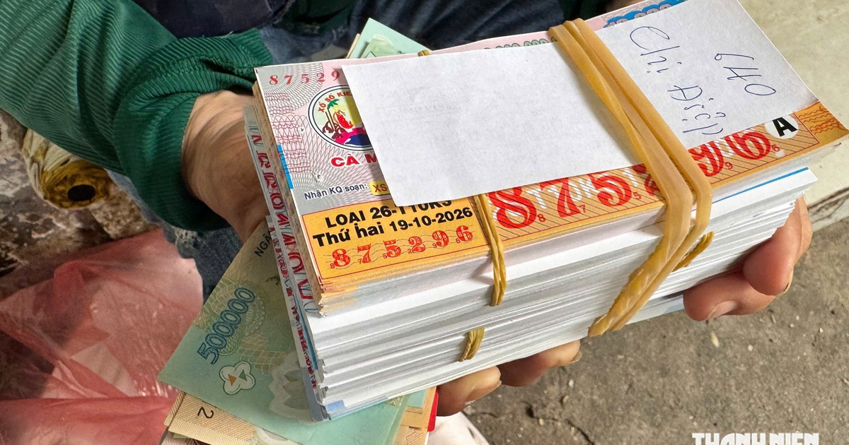 Không thể để đại lý xổ số hưởng lợi dày, người bán dạo thu nhập còm cõi