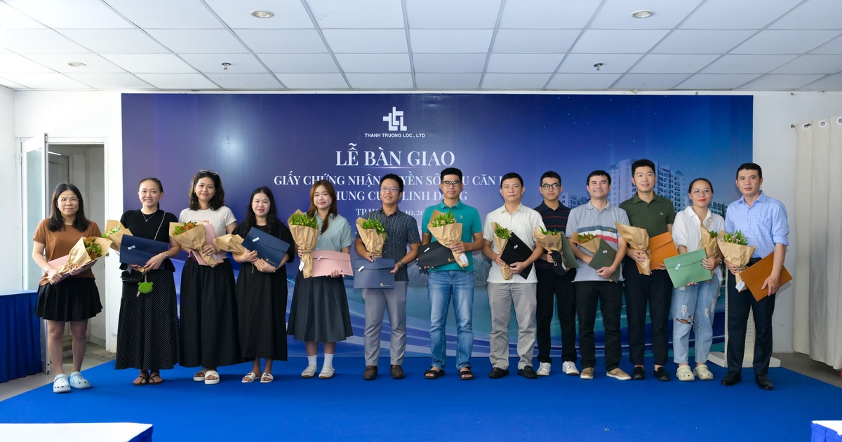 Sau hơn 10 năm chờ đợi, cư dân chung cư 4S Linh Đông được cấp sổ hồng