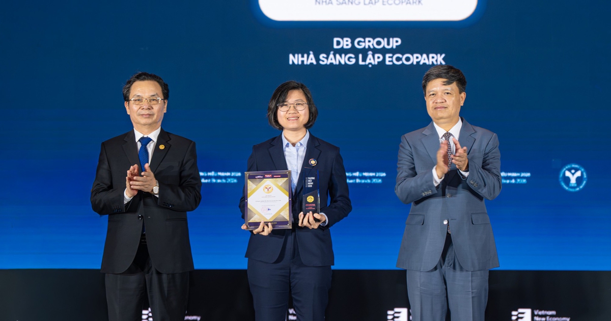 Ecopark được vinh danh là ‘Thương hiệu Doanh nghiệp dẫn đầu khu vực kinh tế tư nhân’