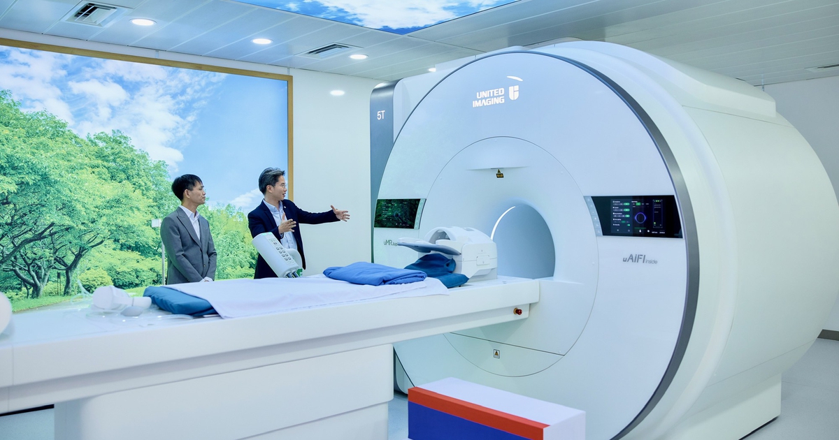 Đưa MRI 5 Tesla vào hoạt động, cung cấp thêm nguồn dữ liệu chẩn đoán bệnh