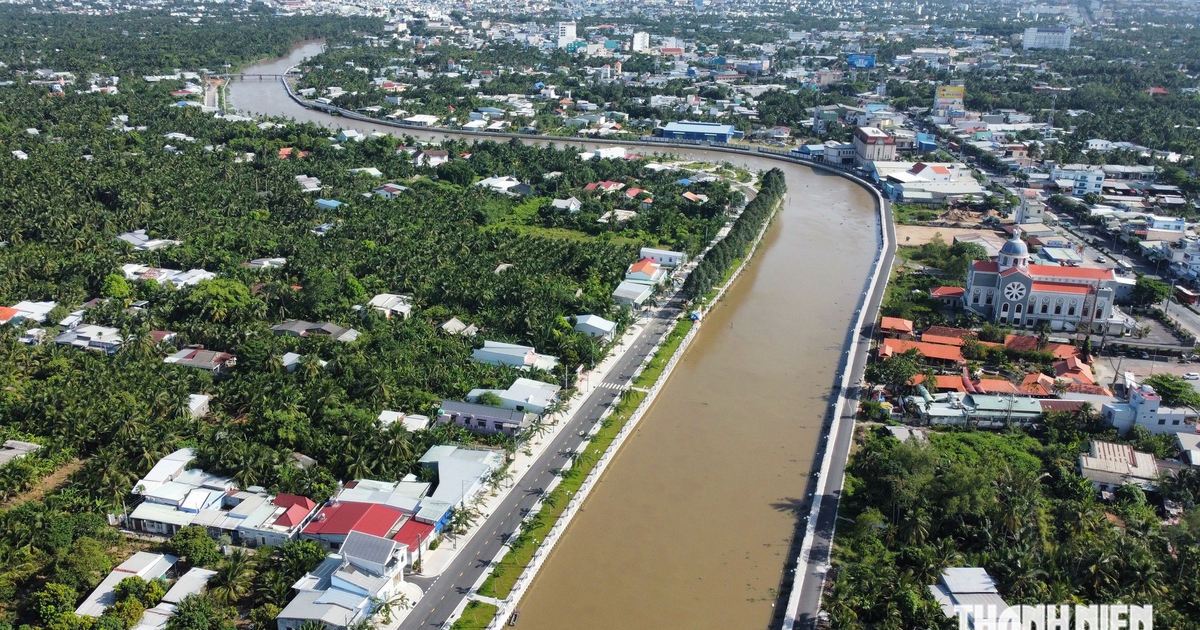 Đường ven sông gần 2.000 tỉ đồng giúp khu vực từng ngập triều cường đổi khác