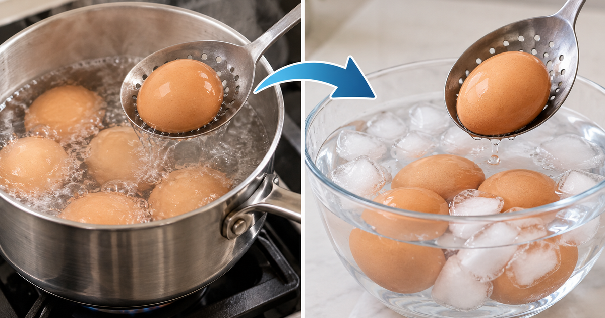 Bóc vỏ trứng luộc: Những mẹo nhỏ ít người biết