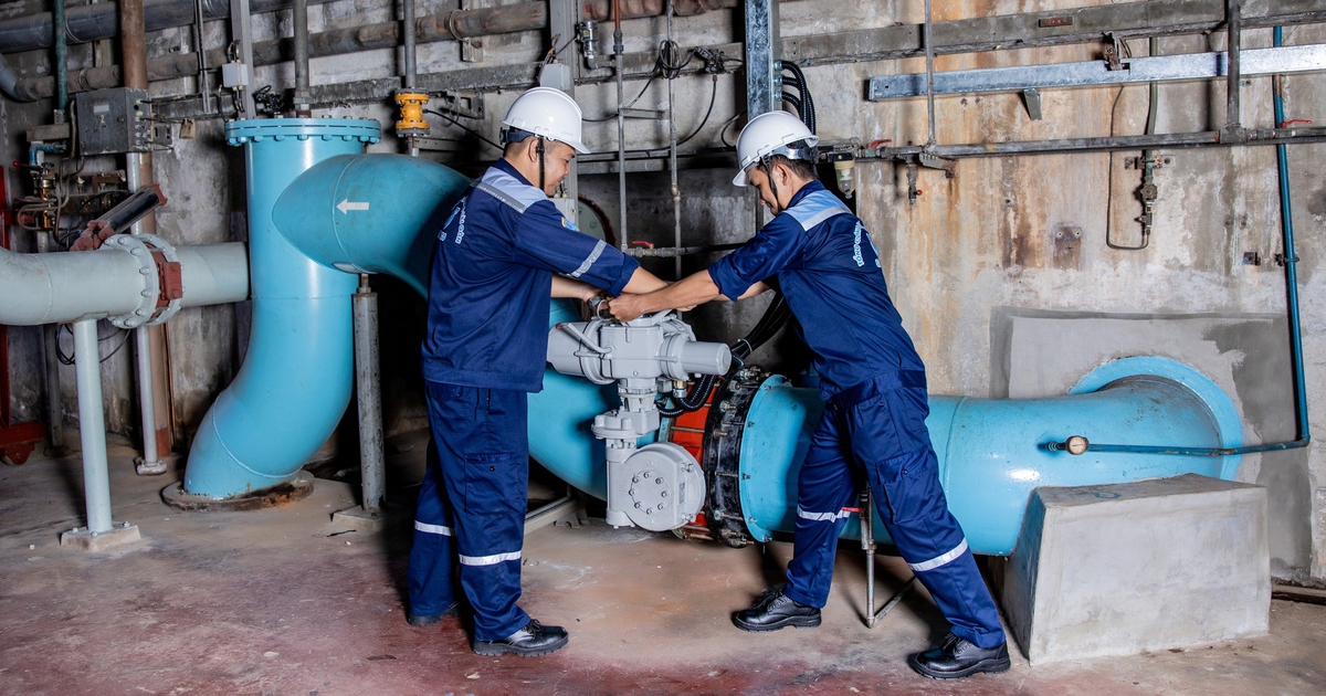 SAWACO nâng cấp đường ống, ứng dụng dữ liệu để giữ dòng nước ổn định