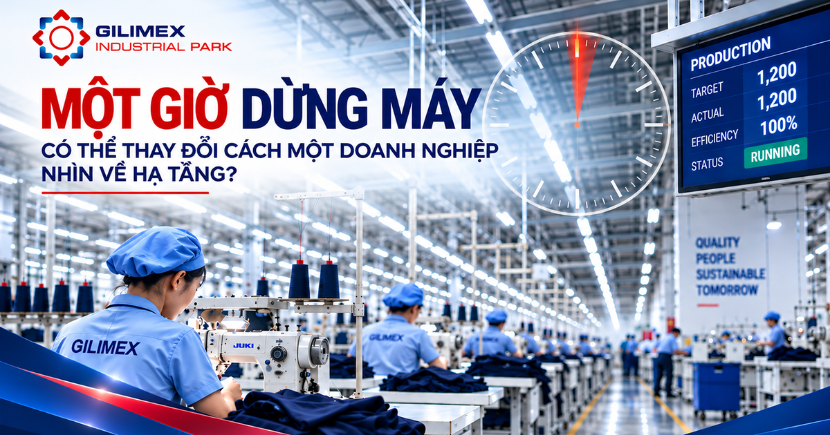 Gilimex và chương phát triển mới trong hạ tầng công nghiệp