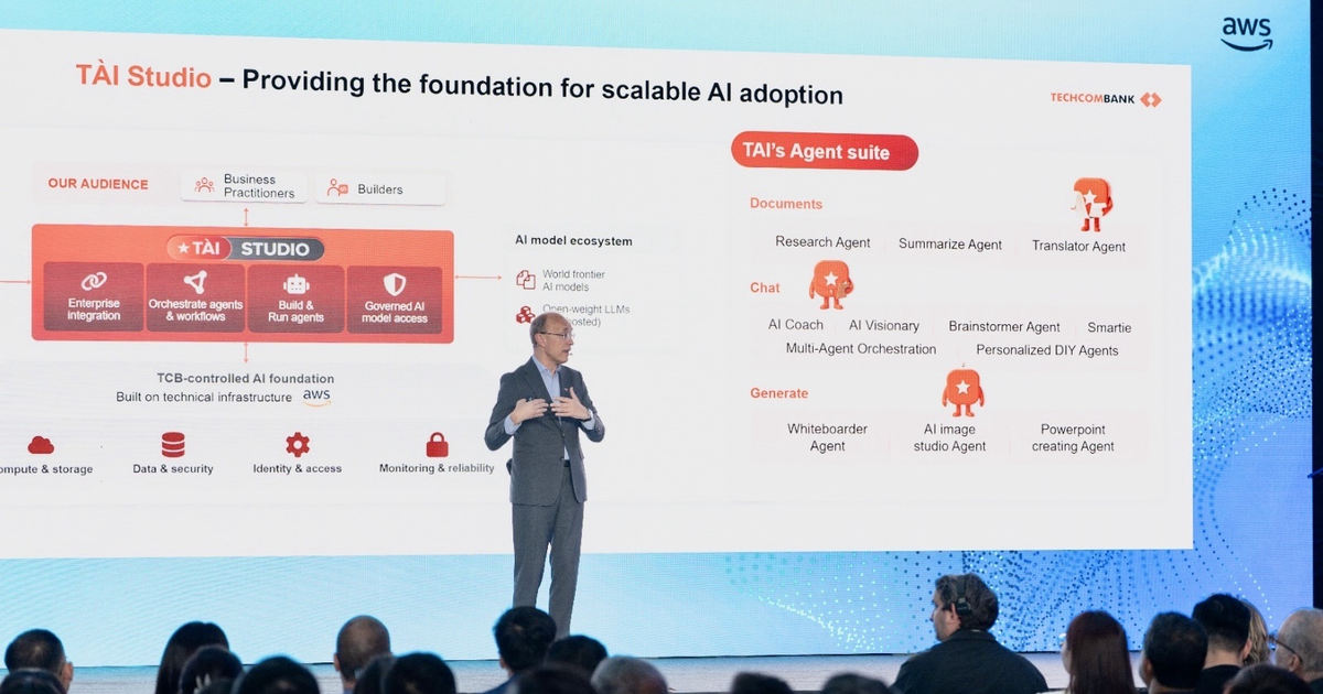 CEO Techcombank: Cuộc đua AI không nằm ở công nghệ mà ở năng lực thực thi