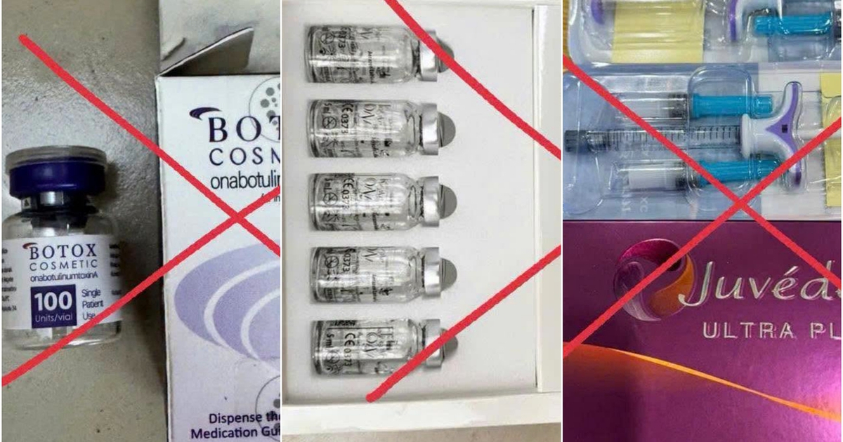 Triệt phá đường dây sản xuất, san chiết filler, botox thẩm mỹ trị giá 500 tỉ