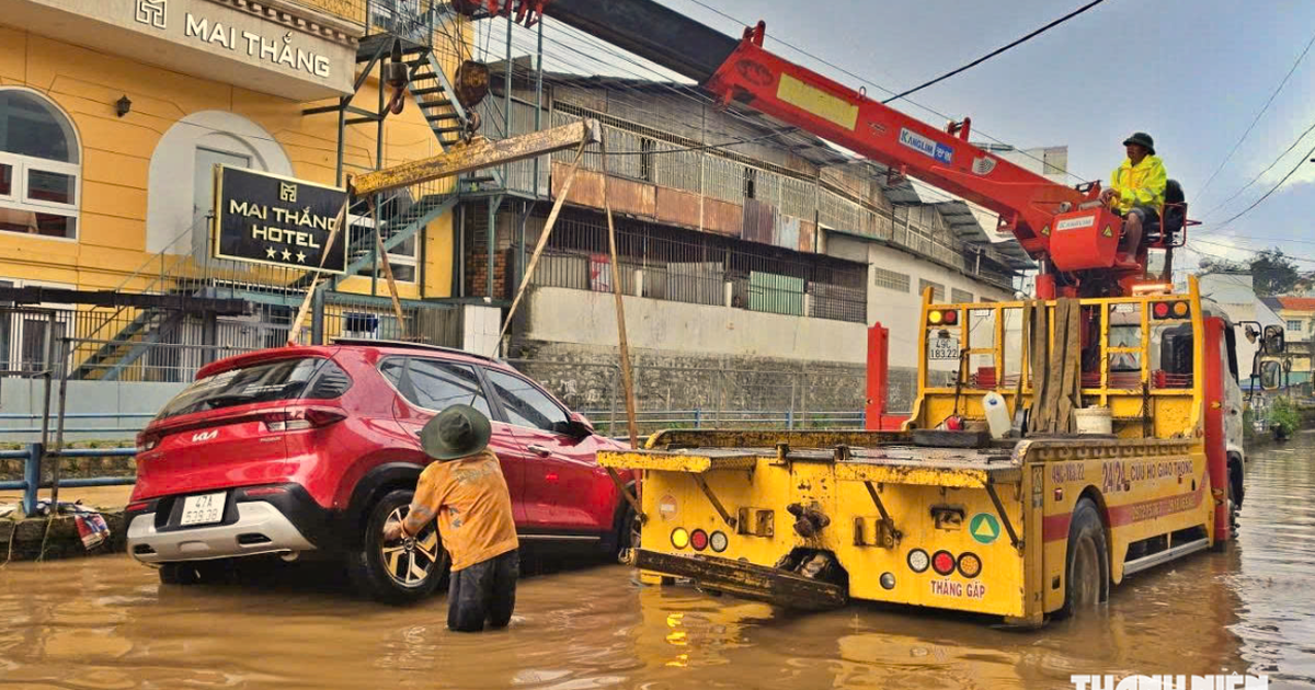 Vì sao Đà Lạt mưa lớn ngập nhanh, nước cũng rút nhanh?