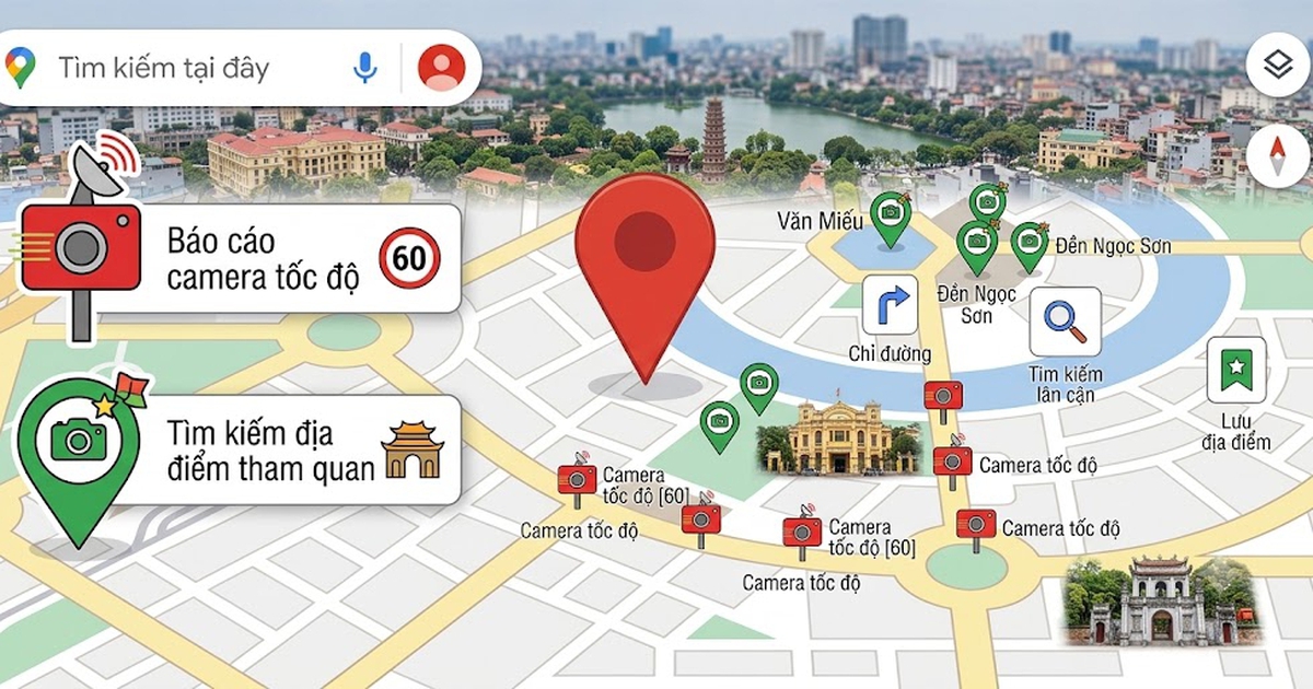 Giải mã ba biểu tượng máy ảnh xuất hiện trên Google Maps