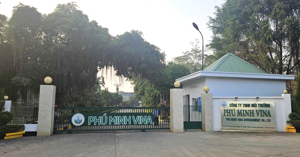 Công an tỉnh Phú Thọ khởi tố vụ án tại Công ty môi trường Phú Minh Vina