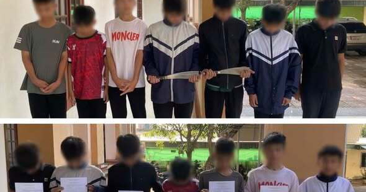 Ngăn chặn 2 nhóm học sinh lớp 8 mang dao đi giải quyết mâu thuẫn