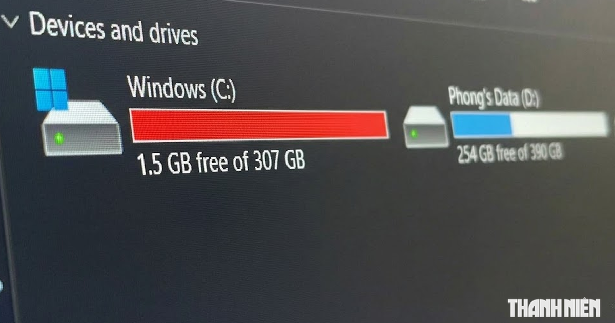 Một câu lệnh Windows giúp giải phóng 10 GB dung lượng ổ cứng