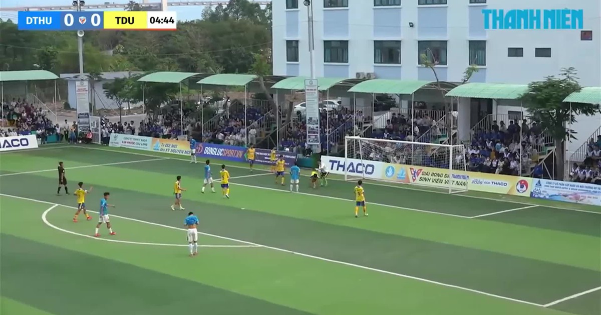 Highlight Trường ĐH Đồng Tháp (DTHU) 3-0 Trường ĐH Tây Đô (TDU): Sức mạnh chủ nhà