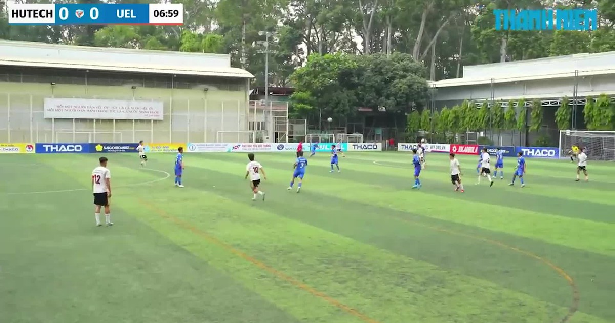 Highlight Trường ĐH Công nghệ TP.HCM (HUTECH) 3-0 Trường ĐH Kinh tế - Luật (UEL): Dự play-off với chuỗi thắng