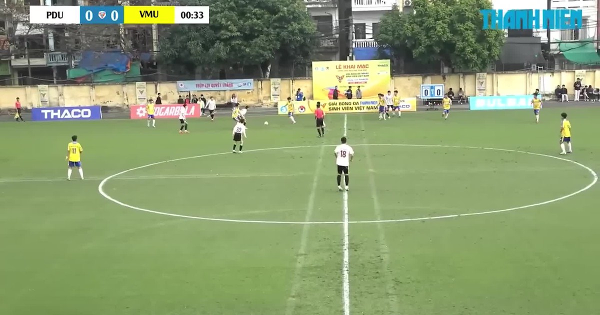 Highlight Trường ĐH Phương Đông (PDU) 0-3 Trường ĐH Hàng Hải Việt Nam (VMU): Áp đảo tuyệt đối