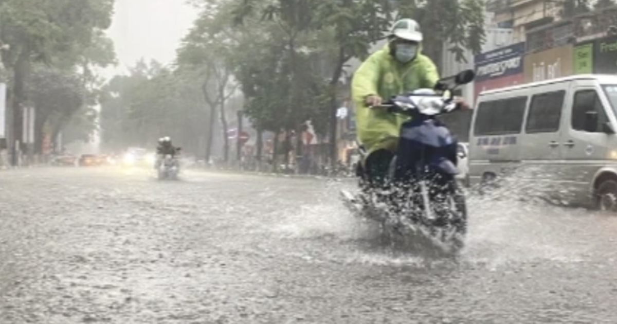 Không khí lạnh vào miền Trung, 5 tỉnh có mưa lớn