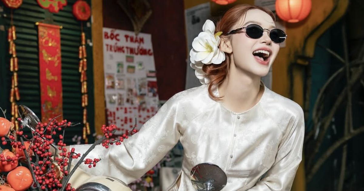 Diện đồ bà ba du xuân, giản dị tạo dấu ấn riêng