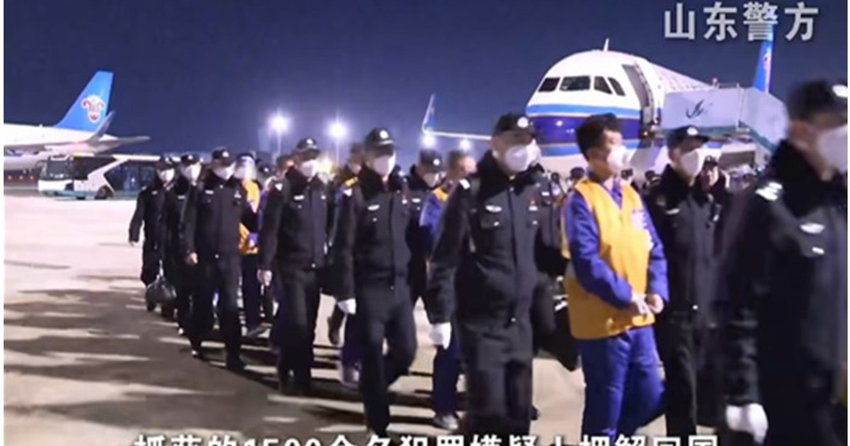 Trung Quốc đưa về nước hơn 1.500 nghi phạm lừa đảo từ Myanmar