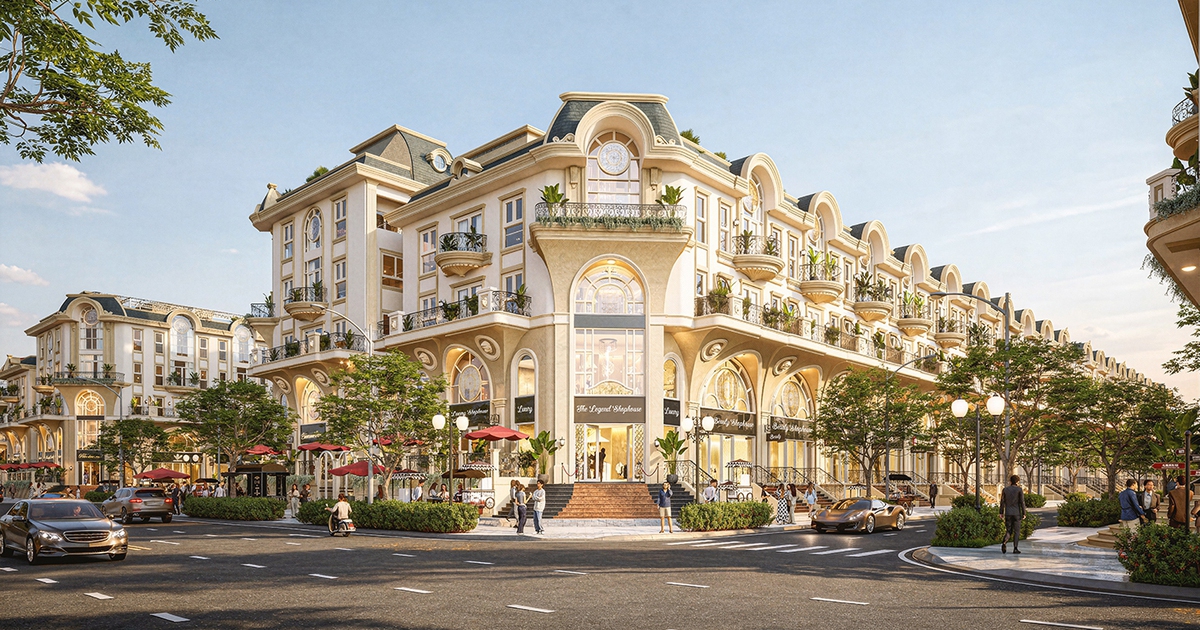 The Legend Shophouse: Đón sóng hạ tầng, mở lối kinh doanh