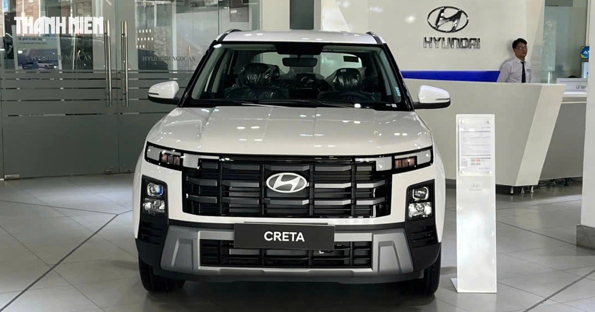 Tháng đầu năm 2026 Hyundai bán gần 5.900 xe tại Việt Nam, Creta hút khách nhất