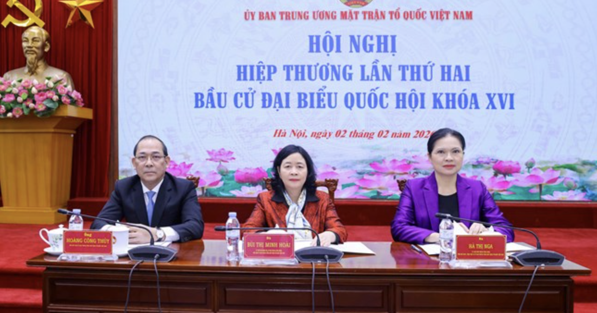 1.041 người vào danh sách sơ bộ ứng cử đại biểu Quốc hội khóa XVI