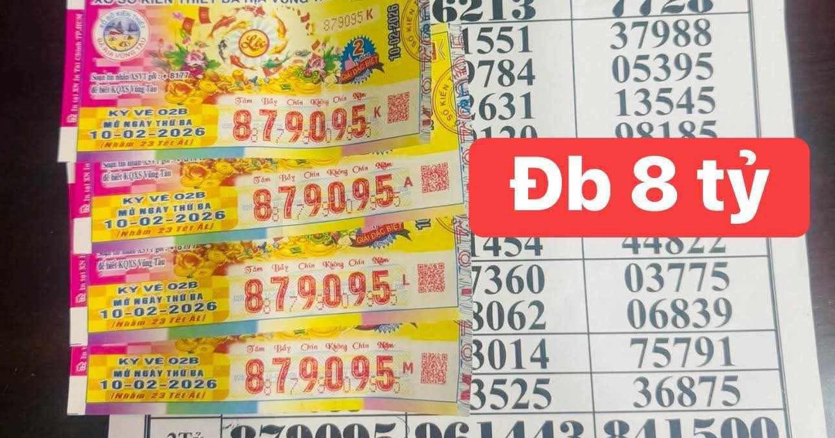 Sát tết trúng độc đắc 8 tỉ đồng xổ số miền Nam: Lãnh tiền ngay trong đêm