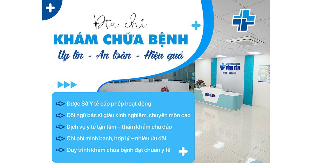 Phòng khám Đa khoa Vĩnh Yên - Uy tín và tận tâm