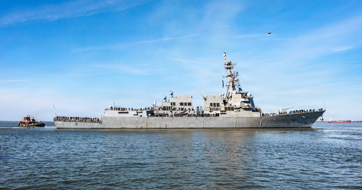 Hai t&agrave;u Hải qu&acirc;n Mỹ va chạm tr&ecirc;n v&ugrave;ng biển gần Nam Mỹ