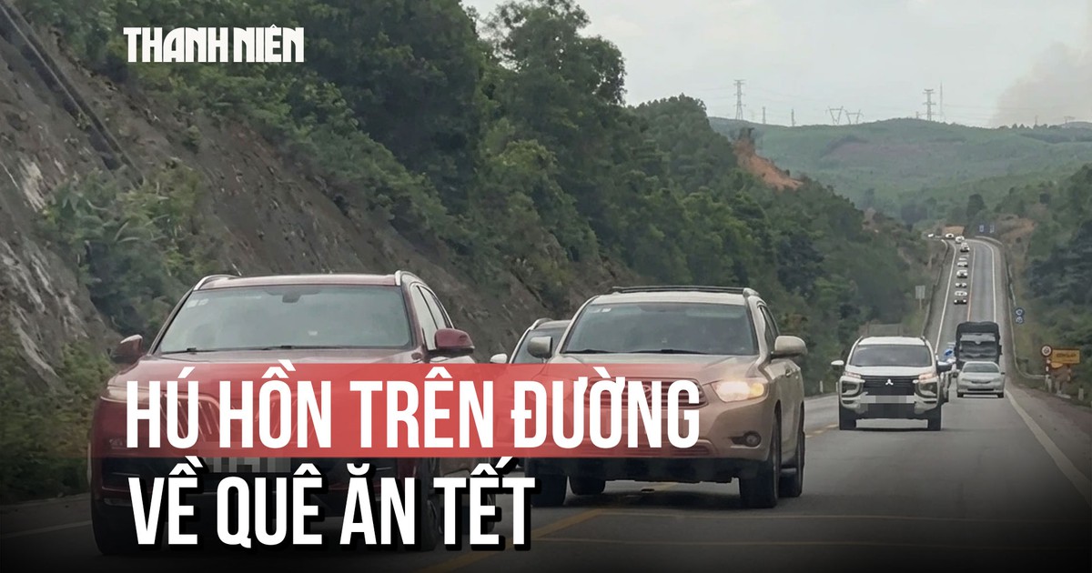 Lấn làn, vượt ẩu trên cao tốc Cam Lộ - La Sơn