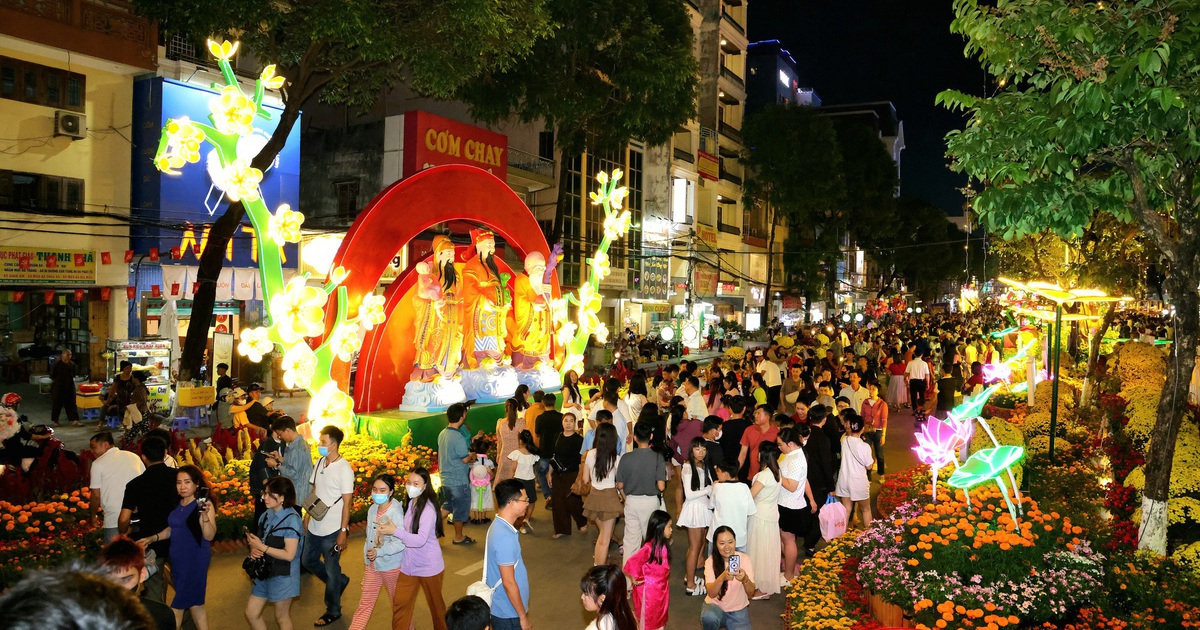 Cần Thơ: Đường hoa nghệ thuật dài hơn 300m mở cửa đón khách