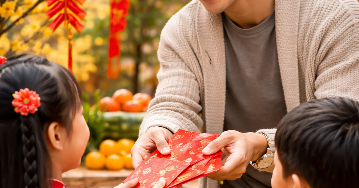 Lì xì đầu năm: Niềm vui tinh thần có lợi cho sức khỏe