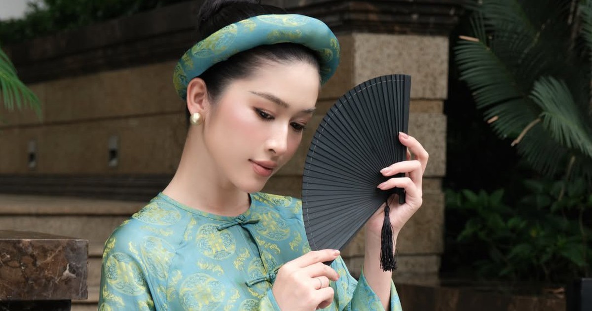 Nét duyên mộc mạc giữa sắc xuân với áo bà ba