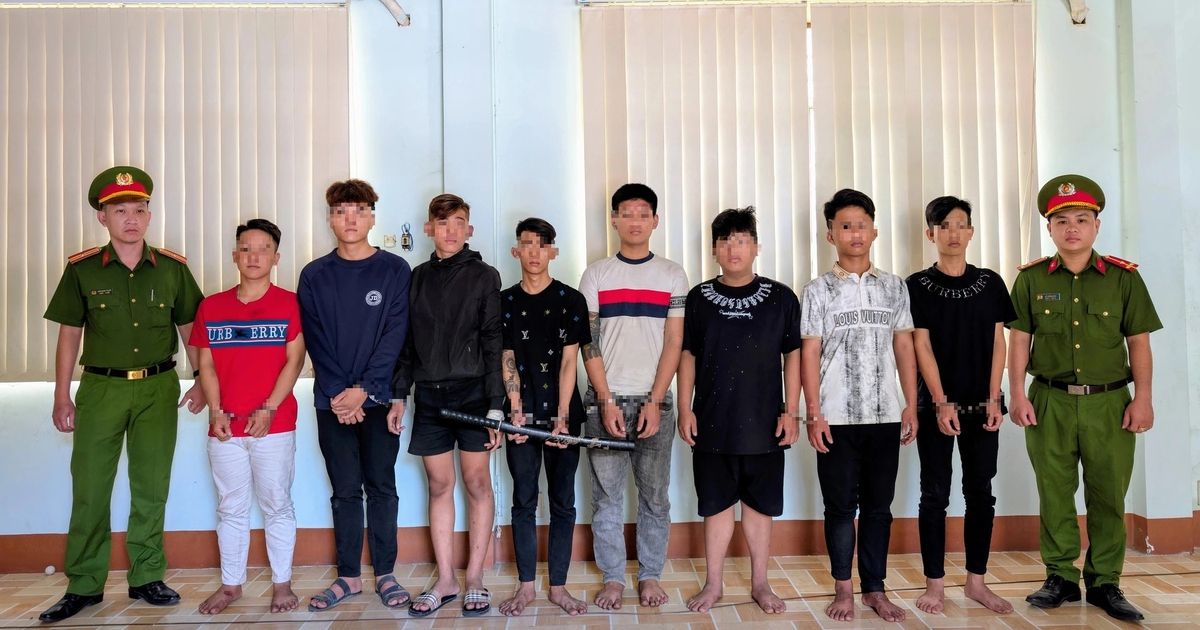 Nhóm 8 thanh thiếu niên chém, cướp tài sản của người đi đường khai gì?