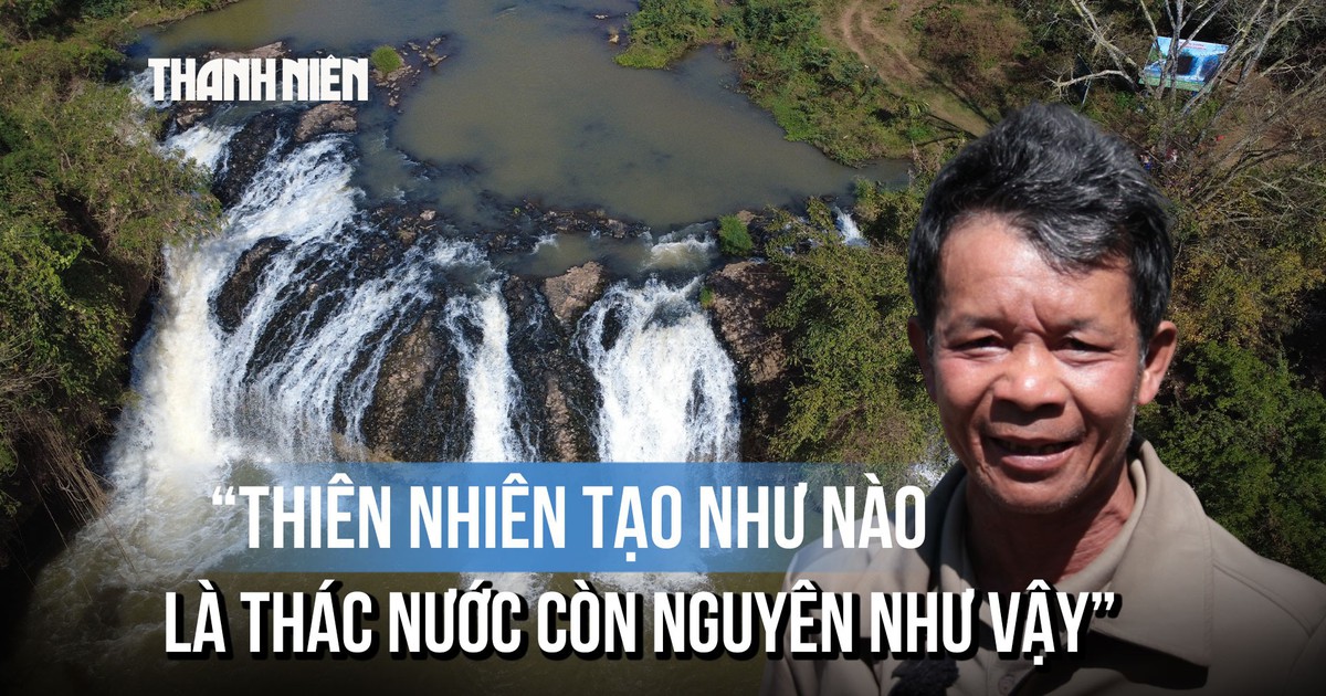 [FLYCAM] Xiêu lòng vẻ hoang sơ ở thác nước cao nguyên ngày đầu năm