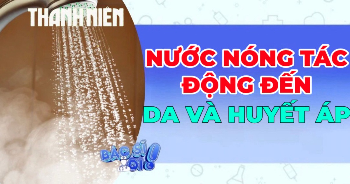 Cẩn thận khi tắm nước nóng không đúng cách