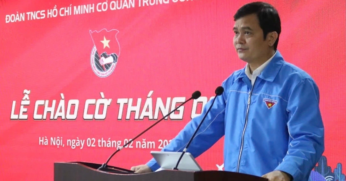 Triển khai nhiều nội dung quan trọng tại Lễ chào cờ tháng 2 của T.Ư Đoàn