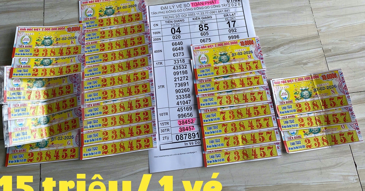 Đổi thưởng vé trúng xổ số miền Nam đài Tiền Giang, đại lý kể chuyện bất ngờ