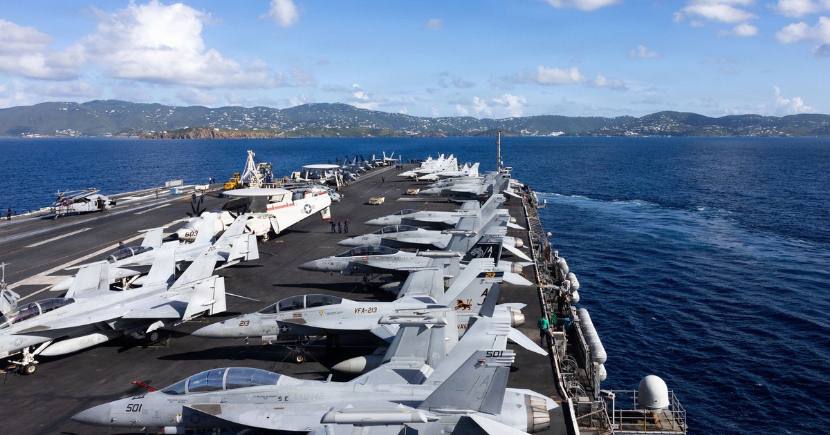 Lực lượng Mỹ sẵn sàng đội hình tấn công, Nhà Trắng ra tối hậu thư cho Iran - Thanh Niên