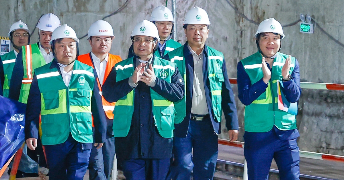 Thủ tướng đốc thúc tiến độ metro Nhổn - ga Hà Nội