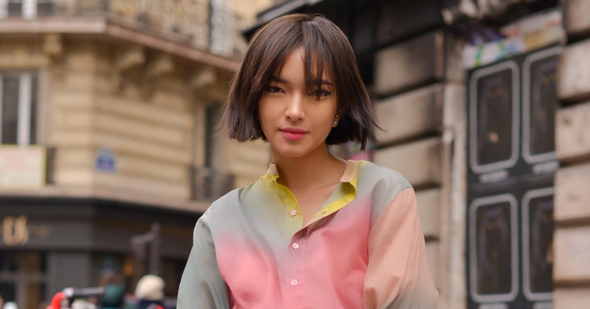 Phá vỡ giới hạn với trang phục loang màu, tạo sắc thái đầy ngẫu hứng