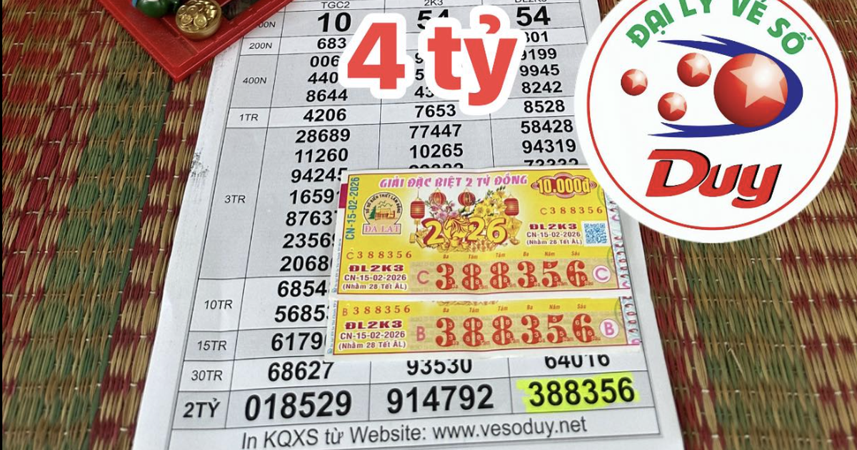 Bất ngờ chuyện người phụ nữ giữ vé trúng độc đắc xổ số miền Nam 'xuyên tết'