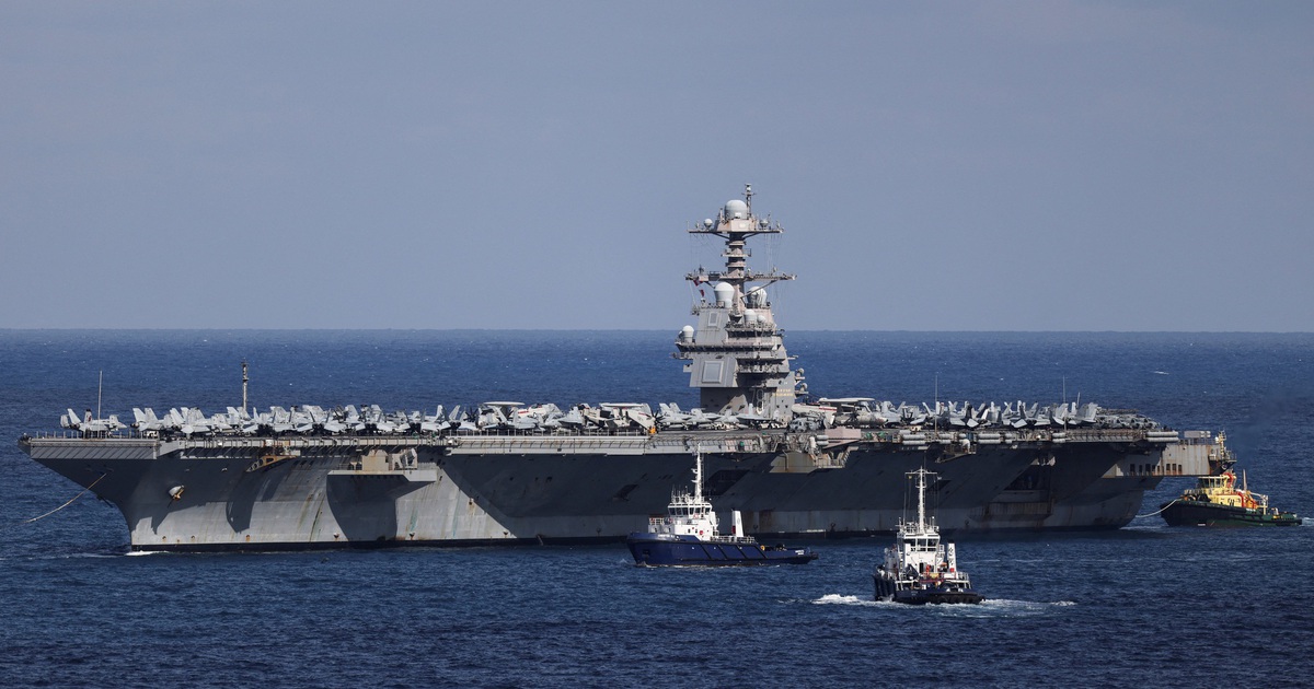 Mỹ chậm tấn công Iran vì nhà vệ sinh trên tàu sân bay bị tắc nghẽn?