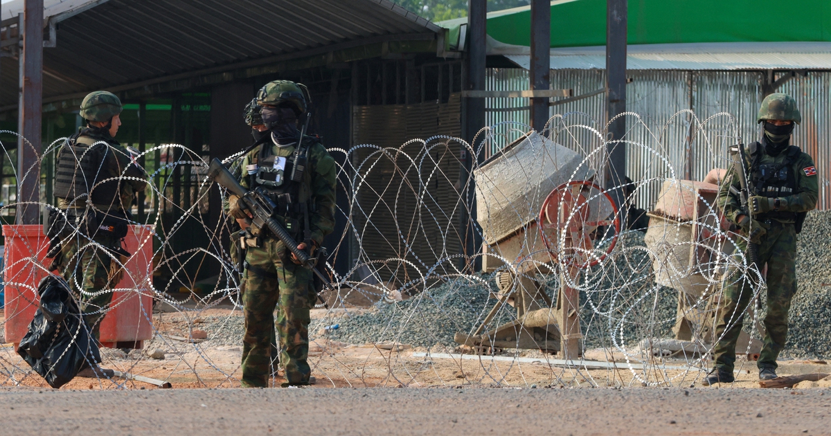 Thái Lan nói súng nổ tại biên giới, Campuchia bác bỏ