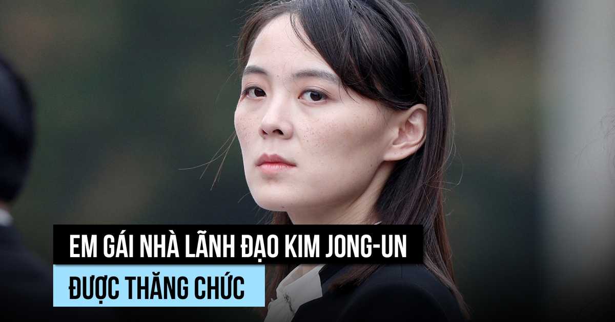 Em gái nhà lãnh đạo Kim Jong-un được thăng chức
