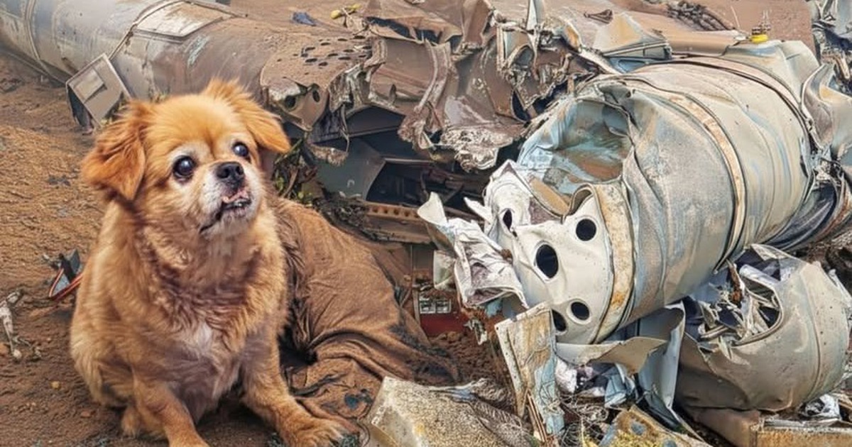 Rơi trực thăng 15 người chết, một chú chó sống sót kỳ diệu