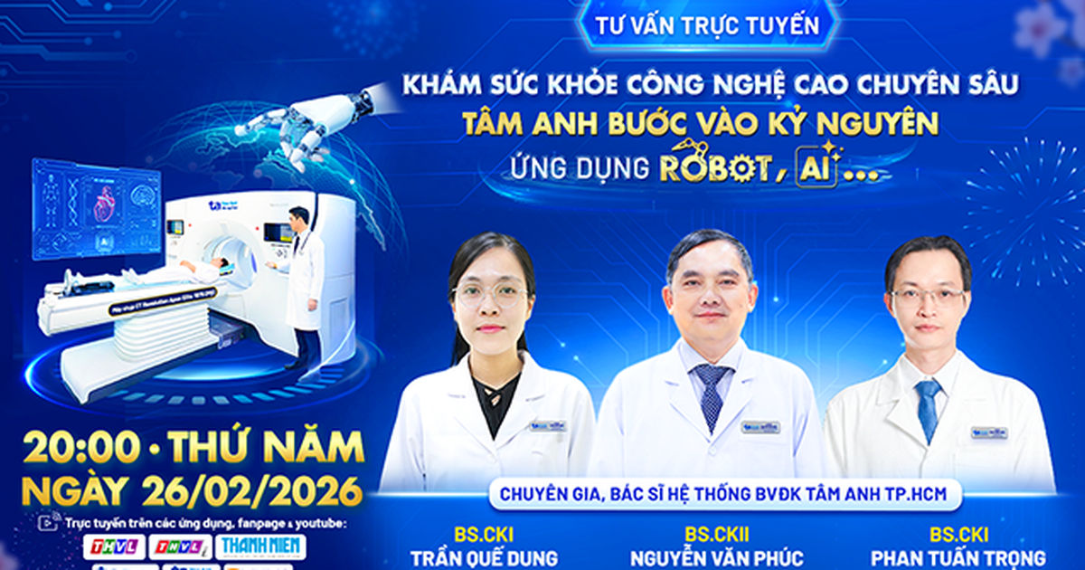 Khám sức khỏe công nghệ cao - Tâm Anh bước vào kỷ nguyên ứng dụng Robot, AI